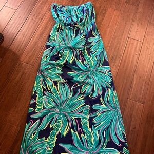 Lilly Pulitzer Navy Marisa Maxi Dress 🌴